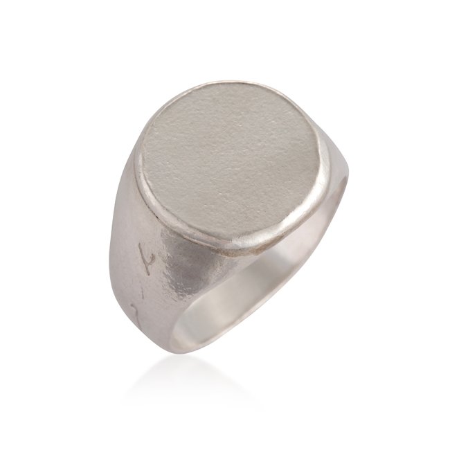 Clear Signet Ring