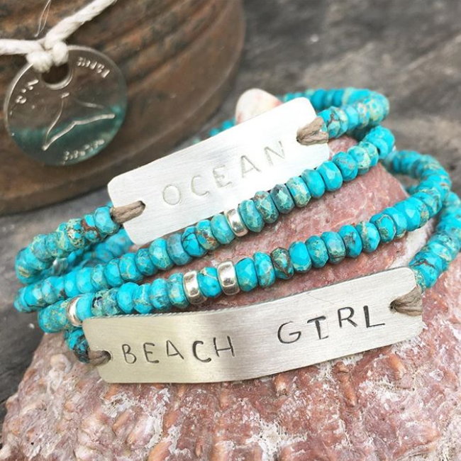 Personalized Turquoise Bracelet-3113