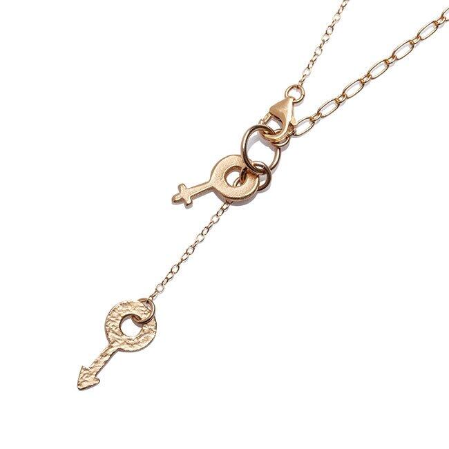 You are my MATCH Long Necklace