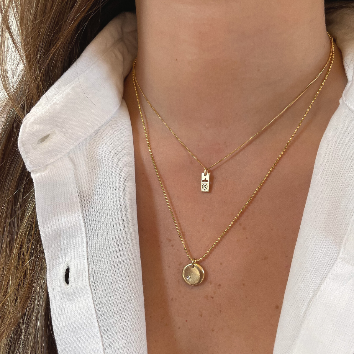 Gold Plated Layered Necklace