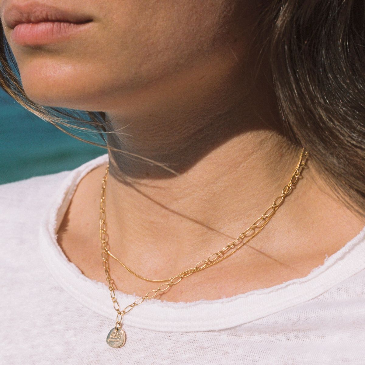 Layered SENSEA young necklace