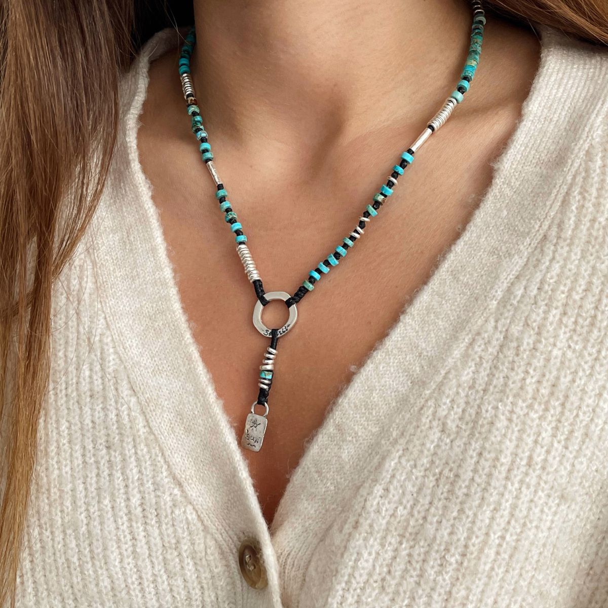 OCEAN SUN Gems Necklace