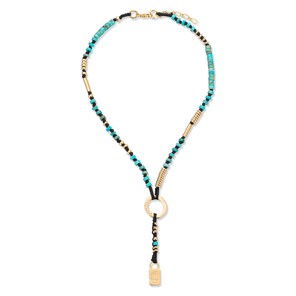 OCEAN SUN Gems Necklace