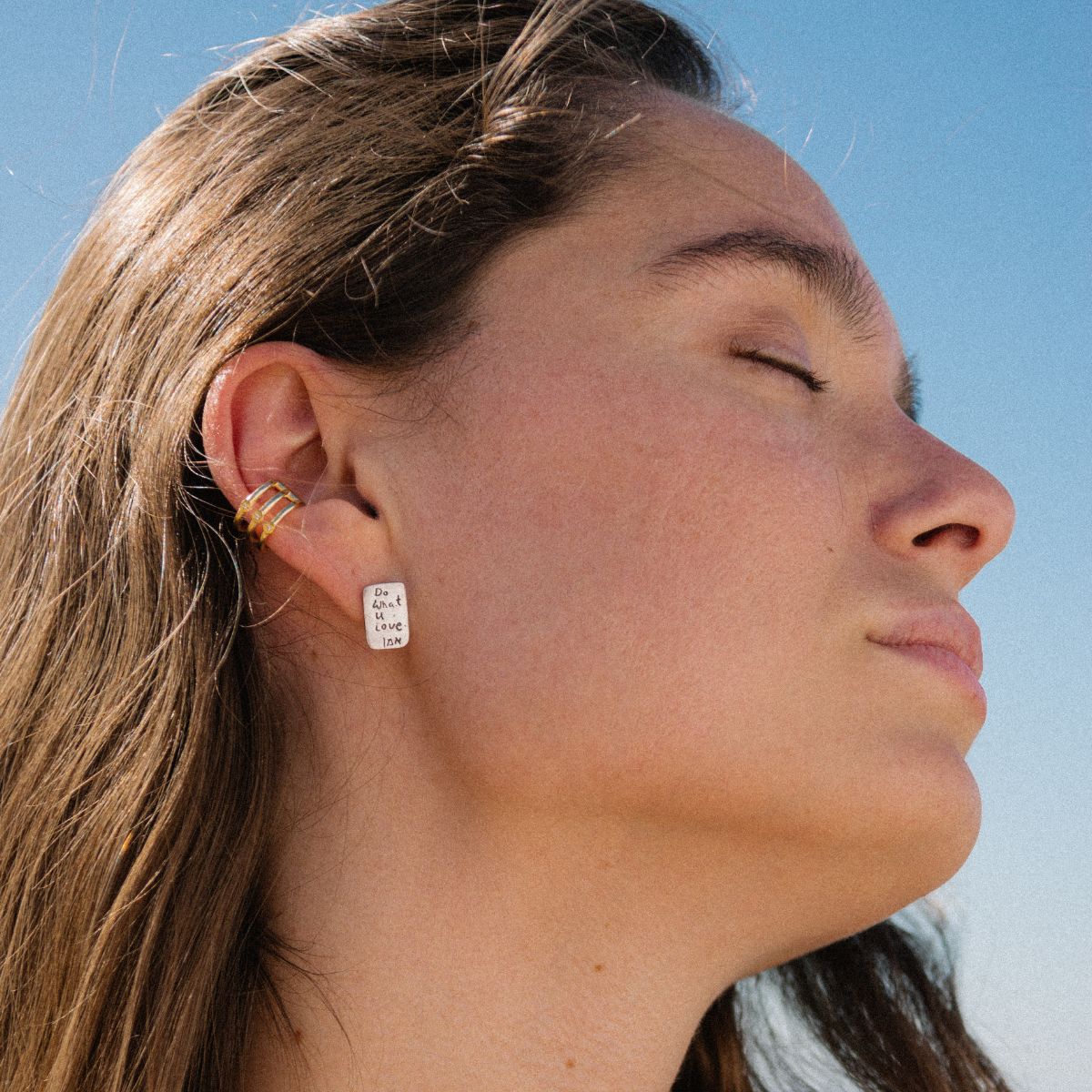 Do What U Love Earring