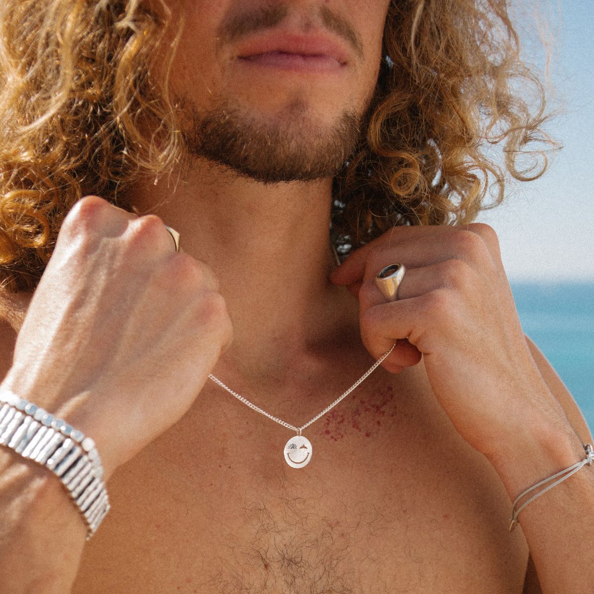 Smiley necklace