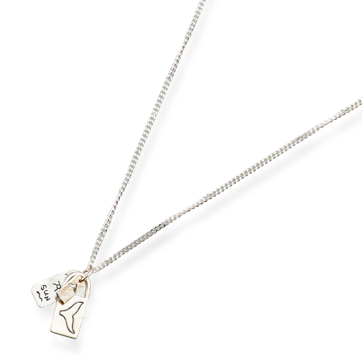 3 Pendants SINCE necklace