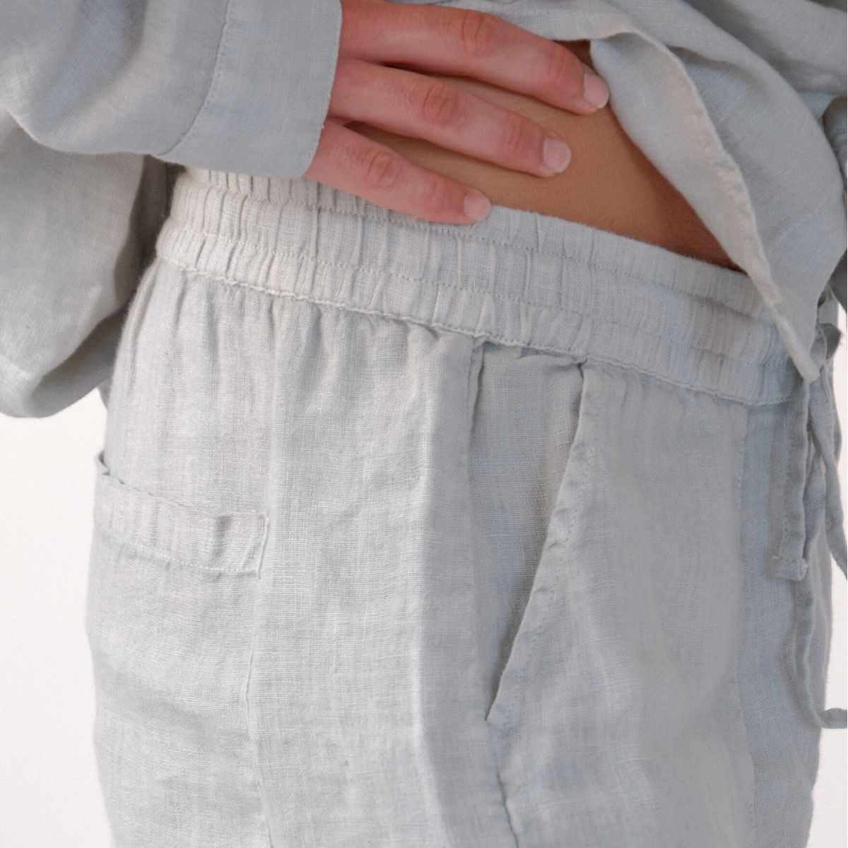 Unisex linen CARGO pants