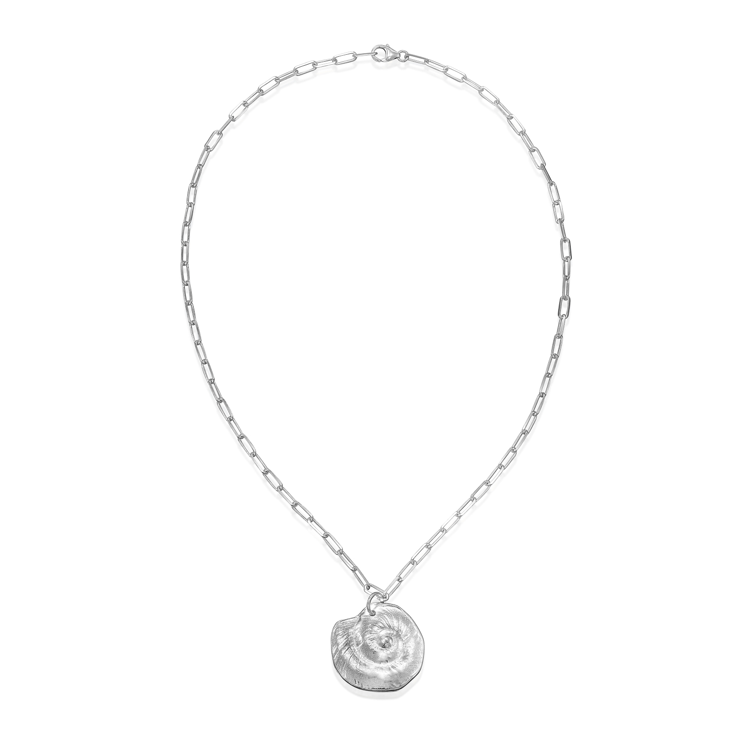 Large nautilus necklace