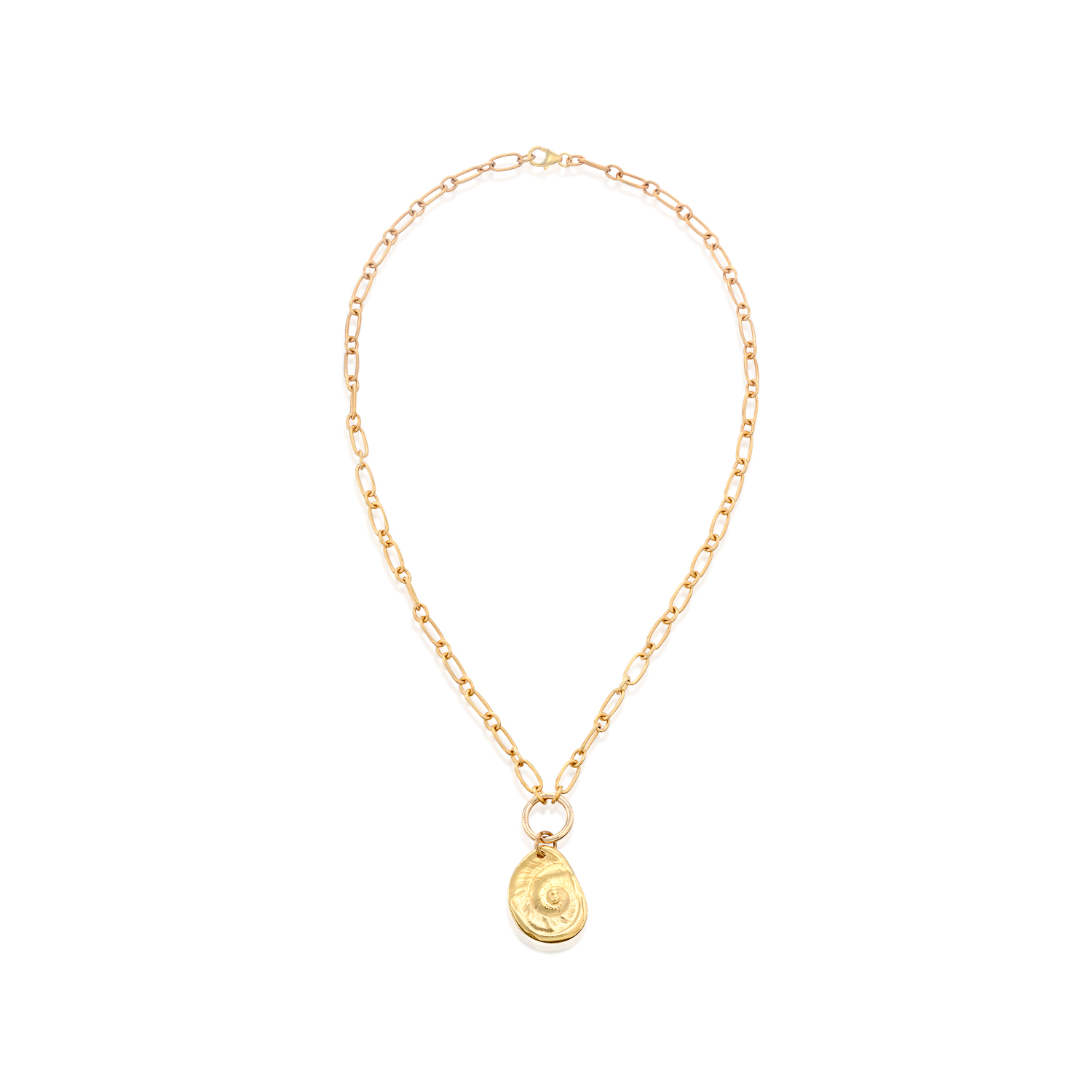 Mid nautilus GOLD MISS necklace