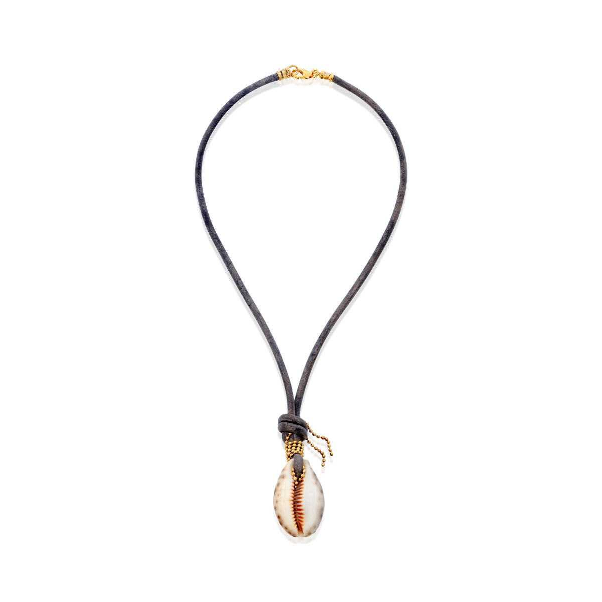 שרשרת עור COWRIE קטנה